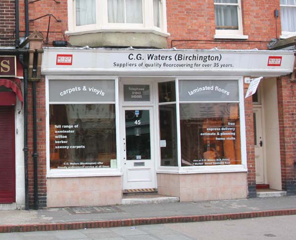 No 45 C G Waters Carpets 2006